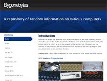 Tablet Screenshot of bygonebytes.co.uk